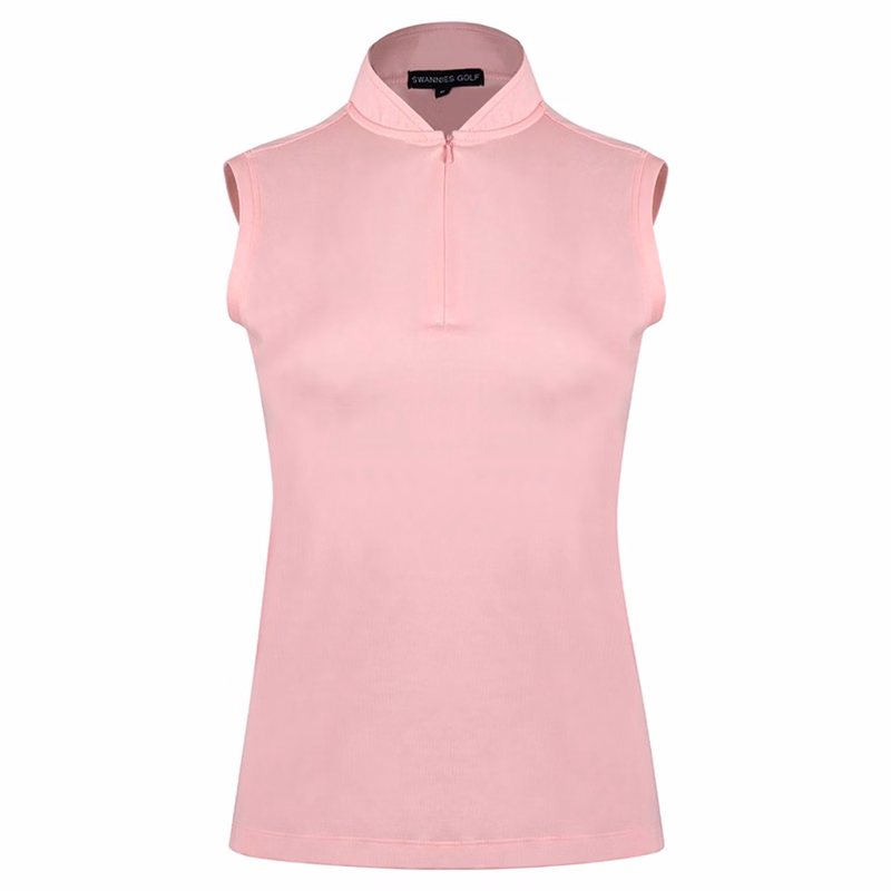 Women's Brynn Quarter-Zip Sleeveless Polo - SW2900L