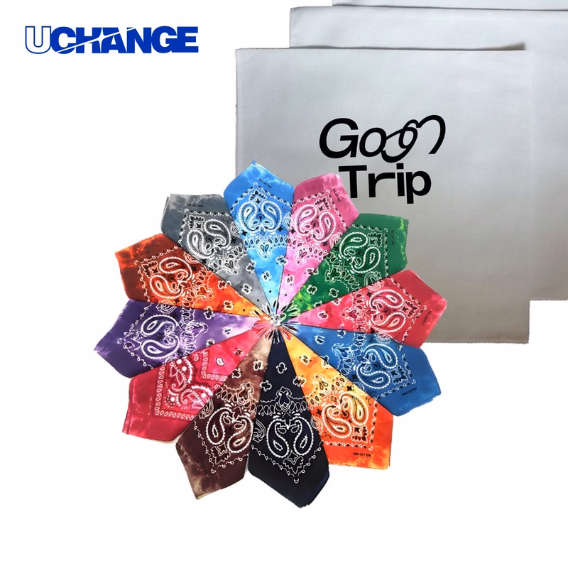 Colorful Cotton Bandana Scarf Accessory