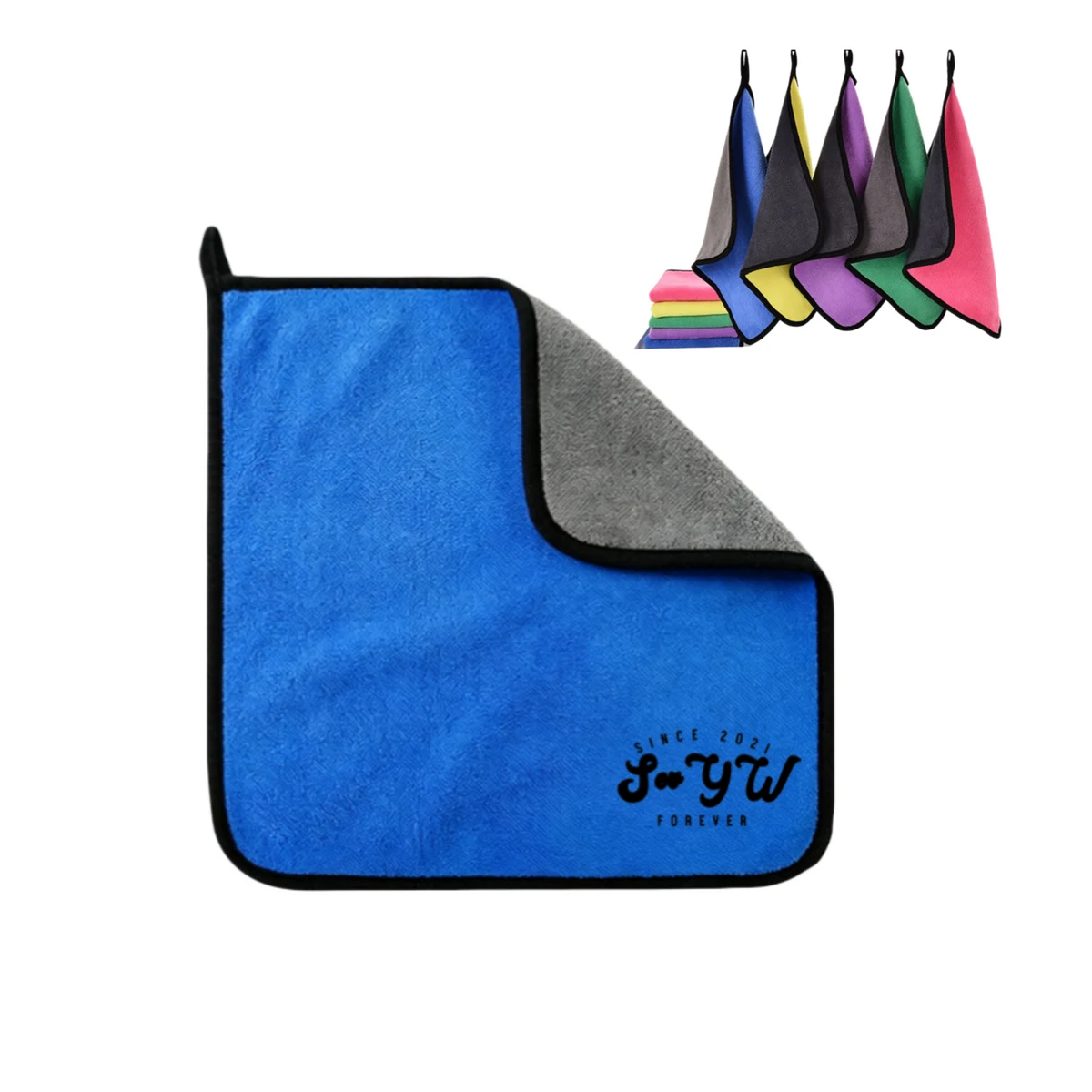 Coral Fleece Absorbent Car Cloth 1