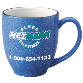 15 oz. Light Blue Santa Fe Bistro Mug 1