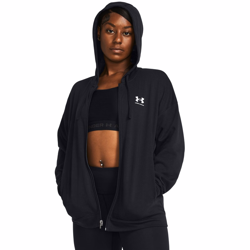 UA Rival Terry Women's Oversized Full-Zip Hoodie