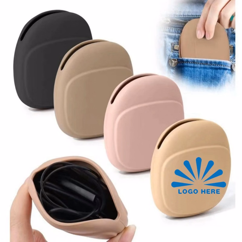 Earphone Storage Bag Earbud Case USB Cable Organizer