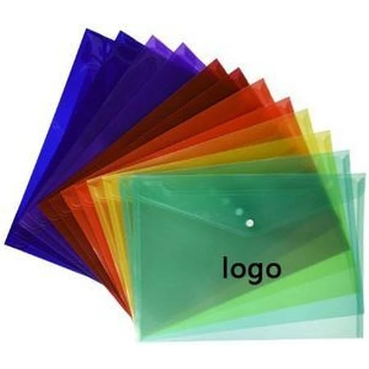 Document Folder with Snap Button/ Premium Quality Poly Envelope A4 Size 1