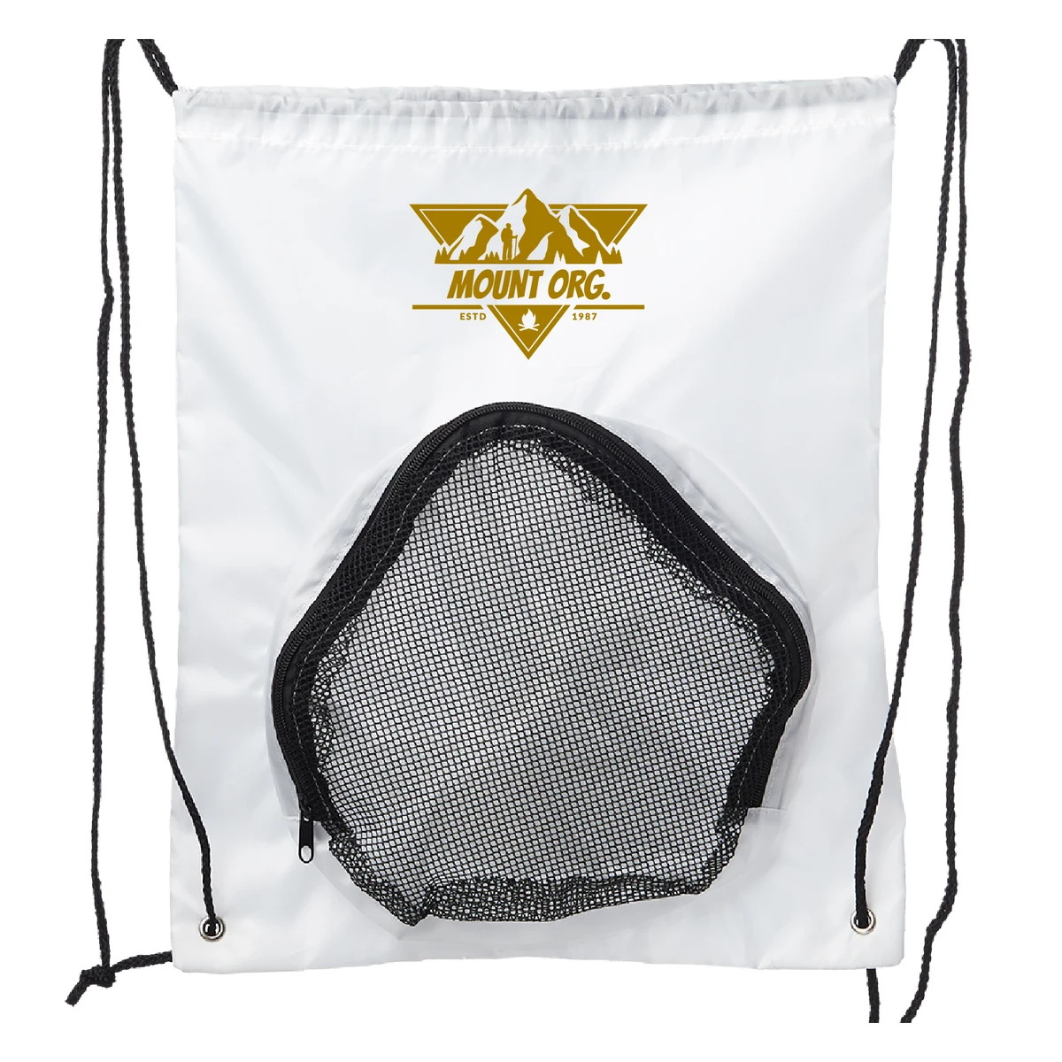 Ball Carrier Drawstring Backpack (1 Color Imprint) 1