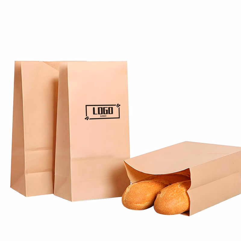 Heavy-Duty Recyclable Kraft Paper Bags