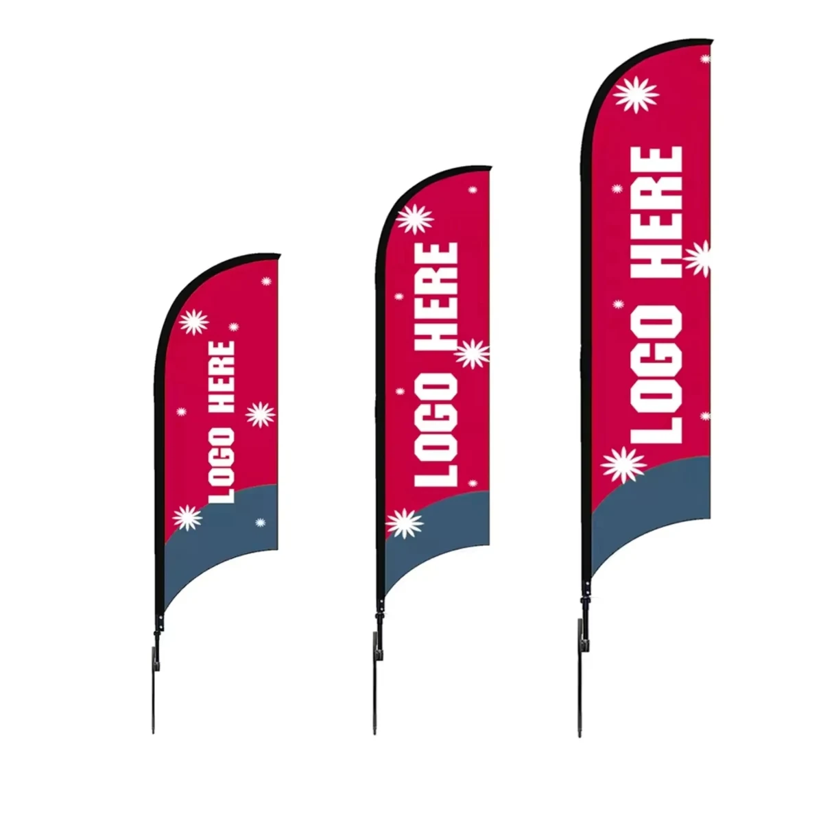 Beach Feather Flag Banner 1