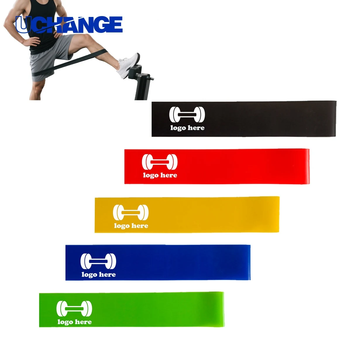 5-Level Professional Resistance Bands Training Set 1