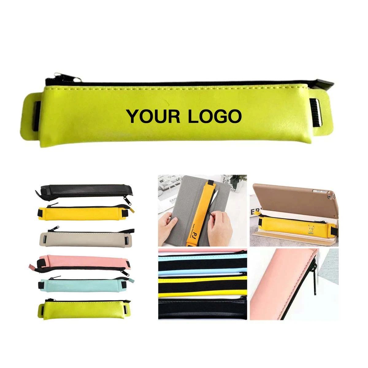 Adjustable PU Leather Pen Holder for Journals 1