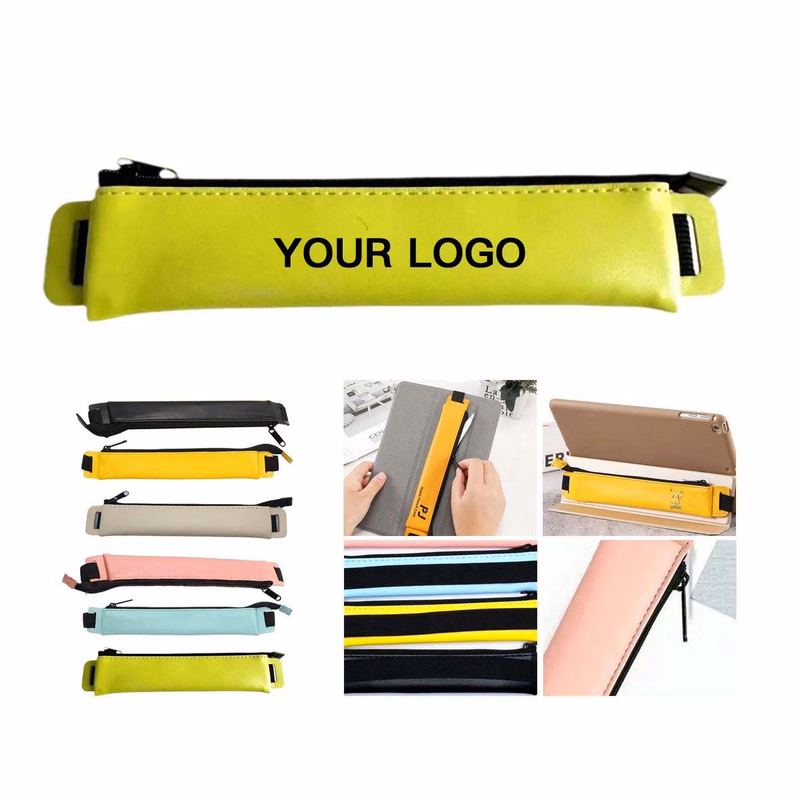 Adjustable PU Leather Pen Holder for Journals