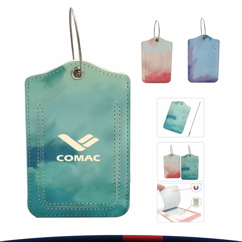 PU Magnetic Luggage Tag