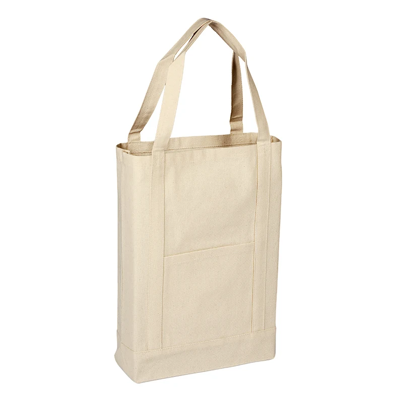 Heavy Canvas Deluxe Tote Bag, custom tote bag with logo imprint 1