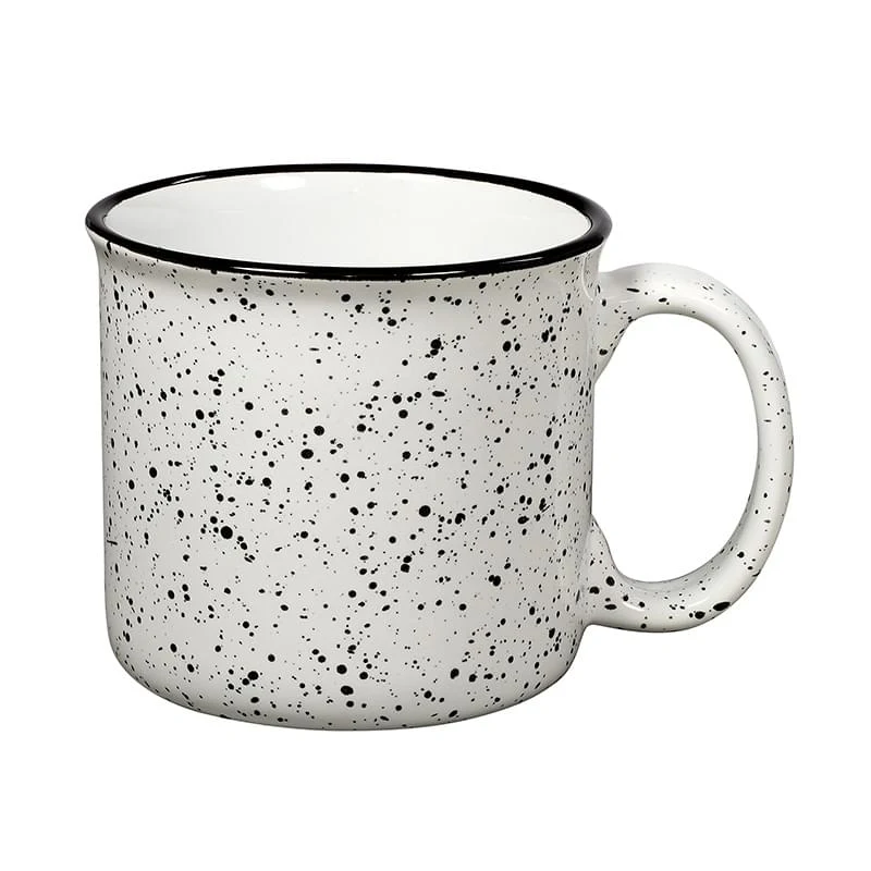Classic White Custom 15 Oz. Camping Mug 1