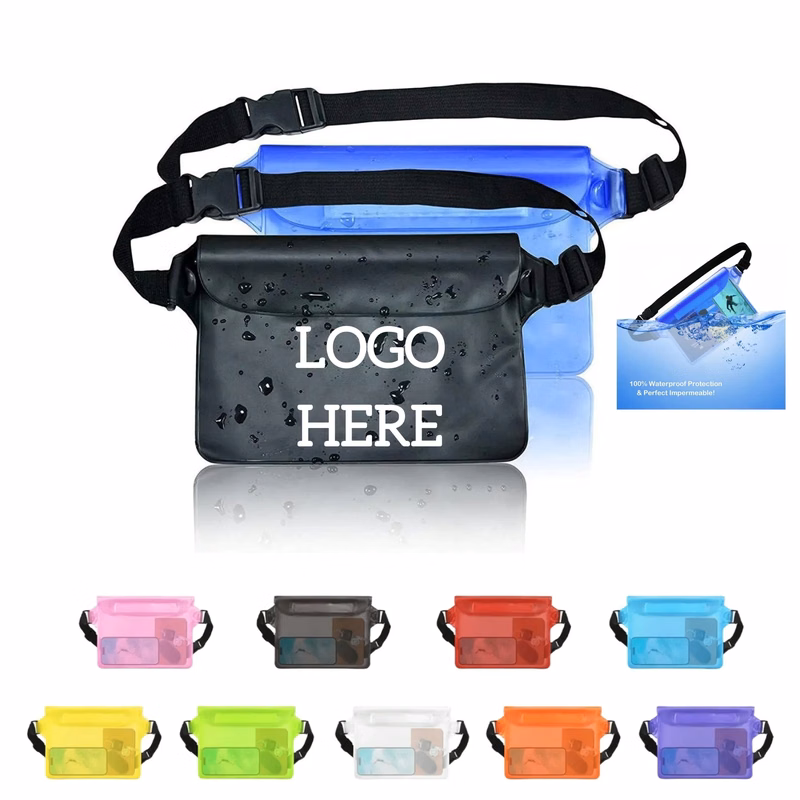 Waterproof Pouch with Adjustable Waist Strap
