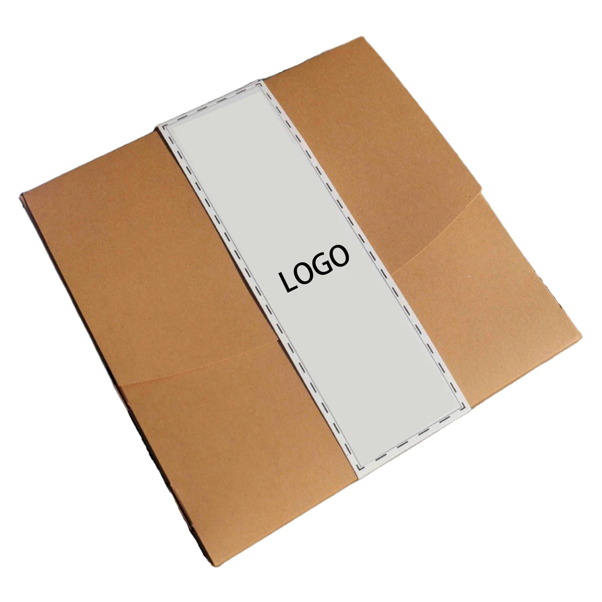 9x9 Inchs Kraft Paper Clothing Courier Bag 1