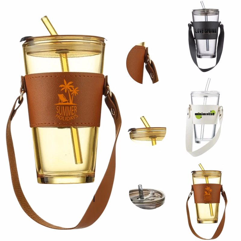 Hanging Rope Glass Cup -Camping, Travel & Promotional Gifts