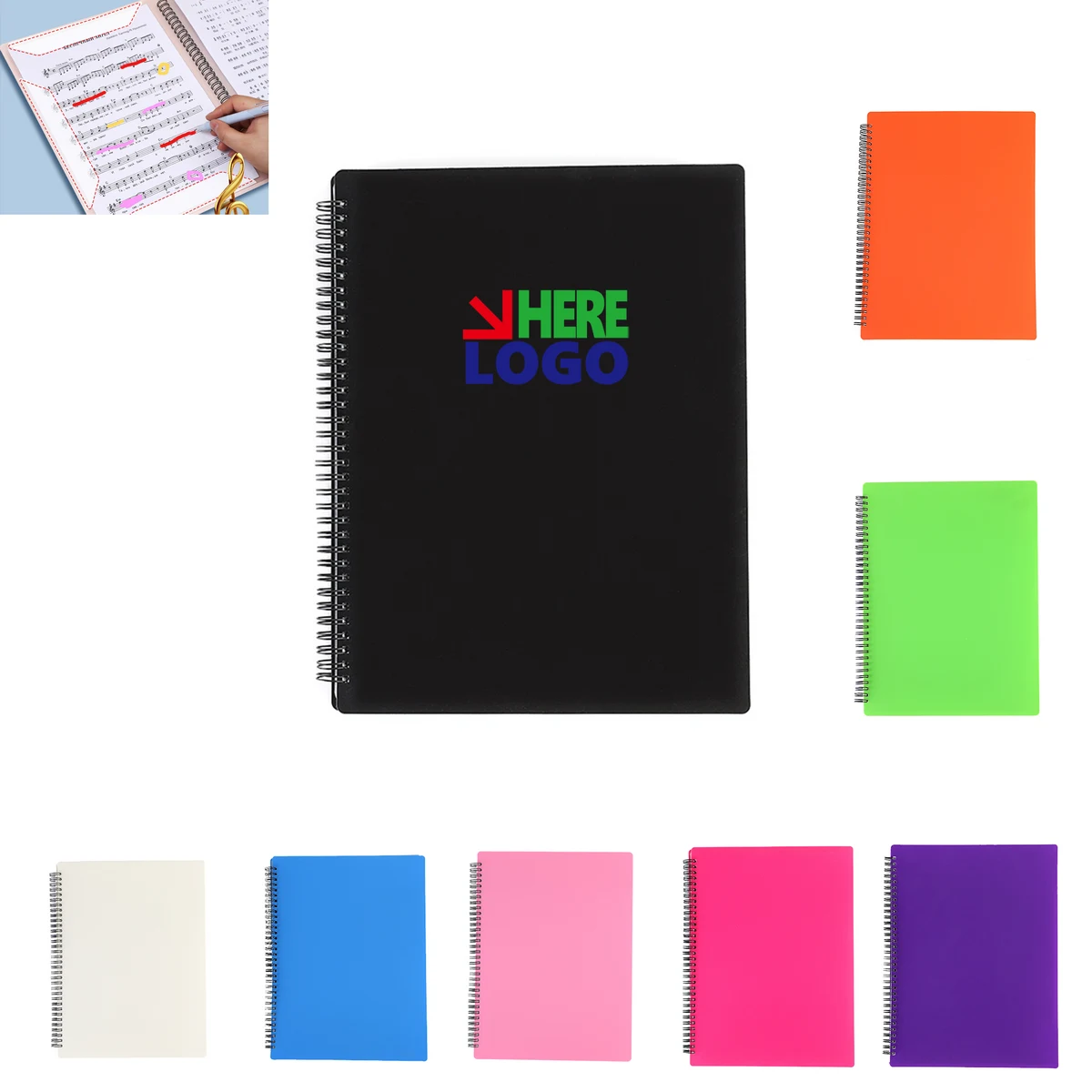 A4 Ring Bound Music Book 1