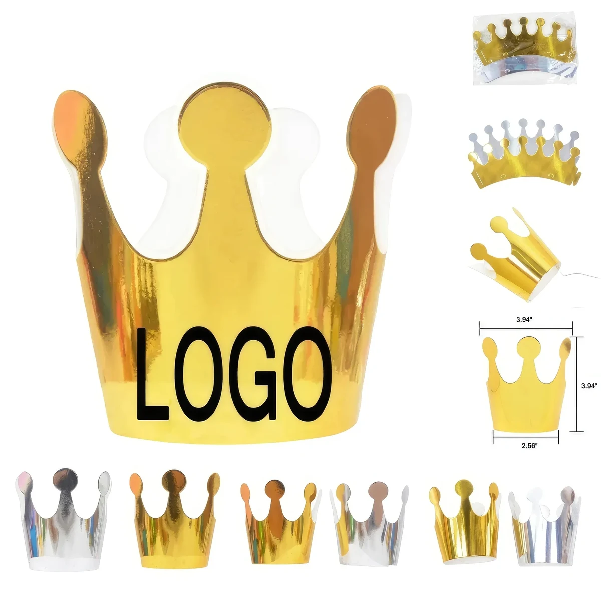 Birthday Party Kid Crown Hat & Celebration Decoration 1