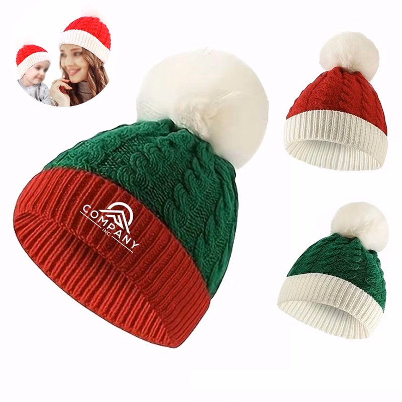 Christmas New Year Party Skull Cap Winter Santa Hat