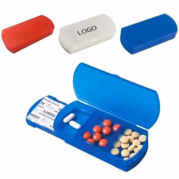 Compact Pocket Pill Organizer