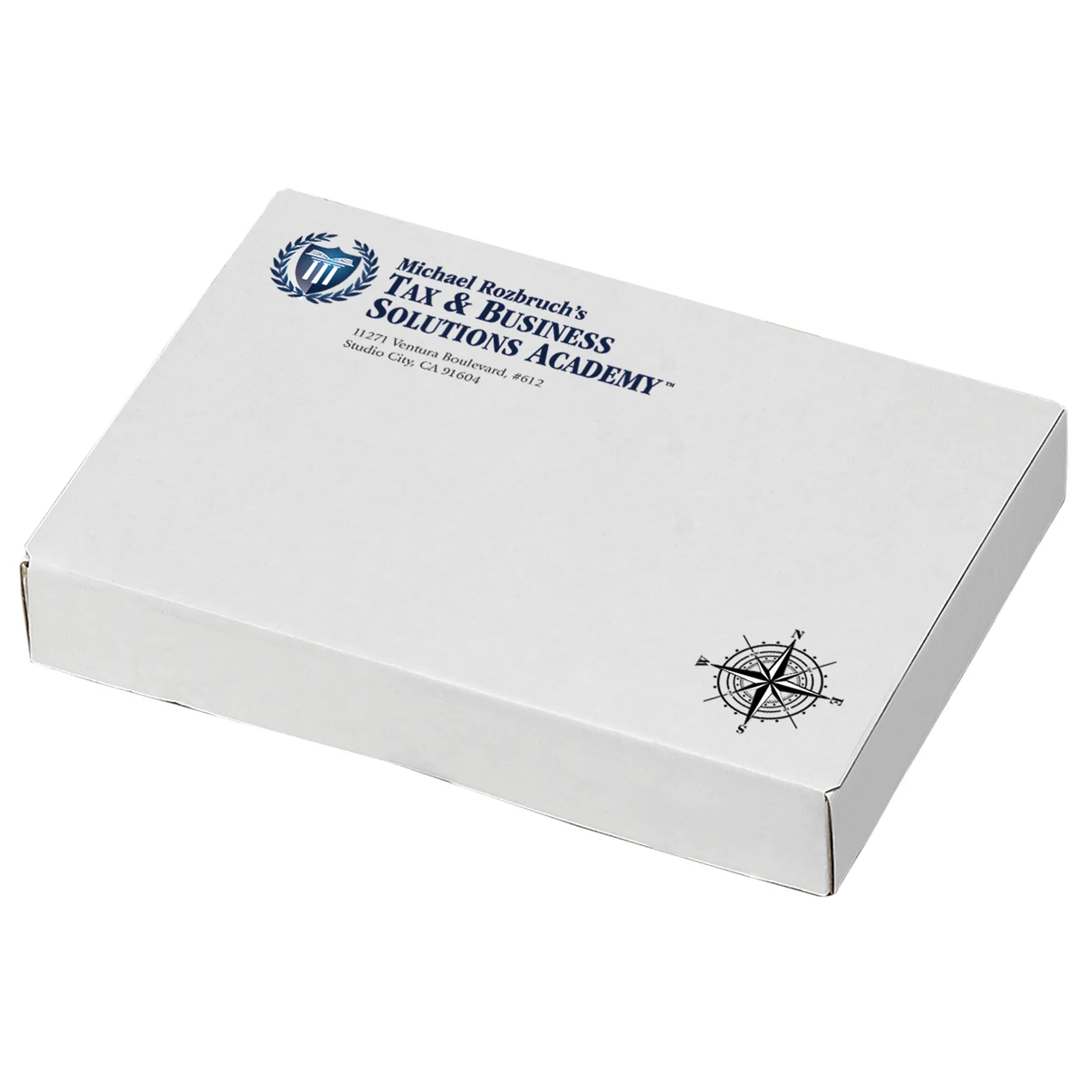 10" x 7" x 1-1/2" - E-Flute Outside Tuck Box 1