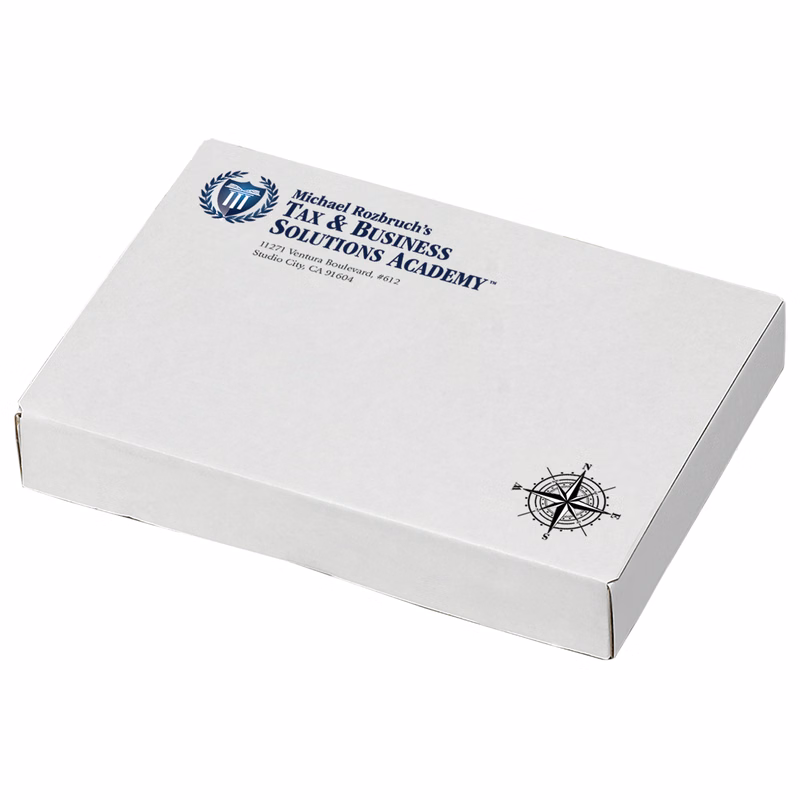10" x 7" x 1-1/2" - E-Flute Outside Tuck Box