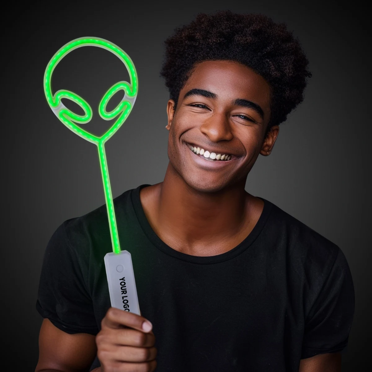 Green Alien Neon Wand 1