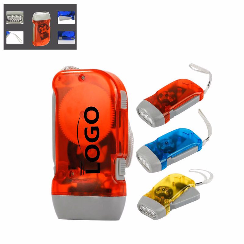 Press The Flashlight With Your Hand Mini Flashlight