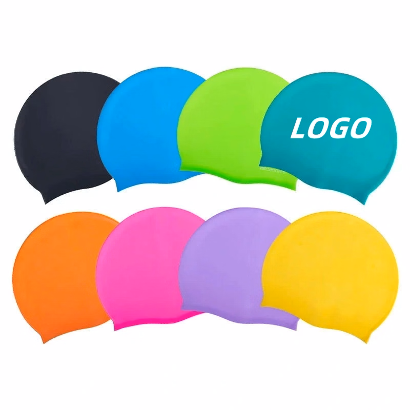 Custom Silicone Swim Cap Flat Style