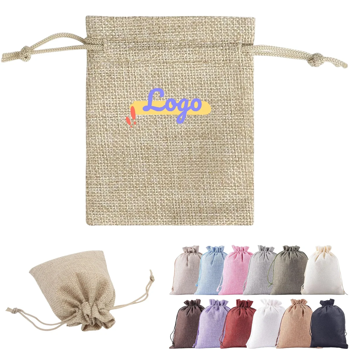 Drawstring Gift Bag MOQ100 1