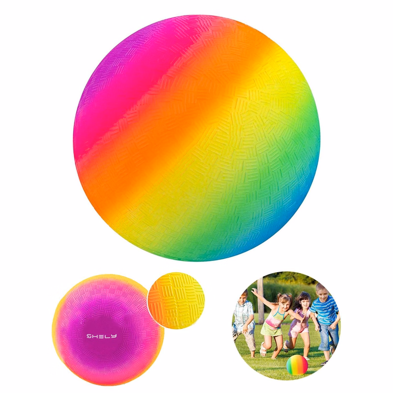 Rainbow Playground Ball For Kids