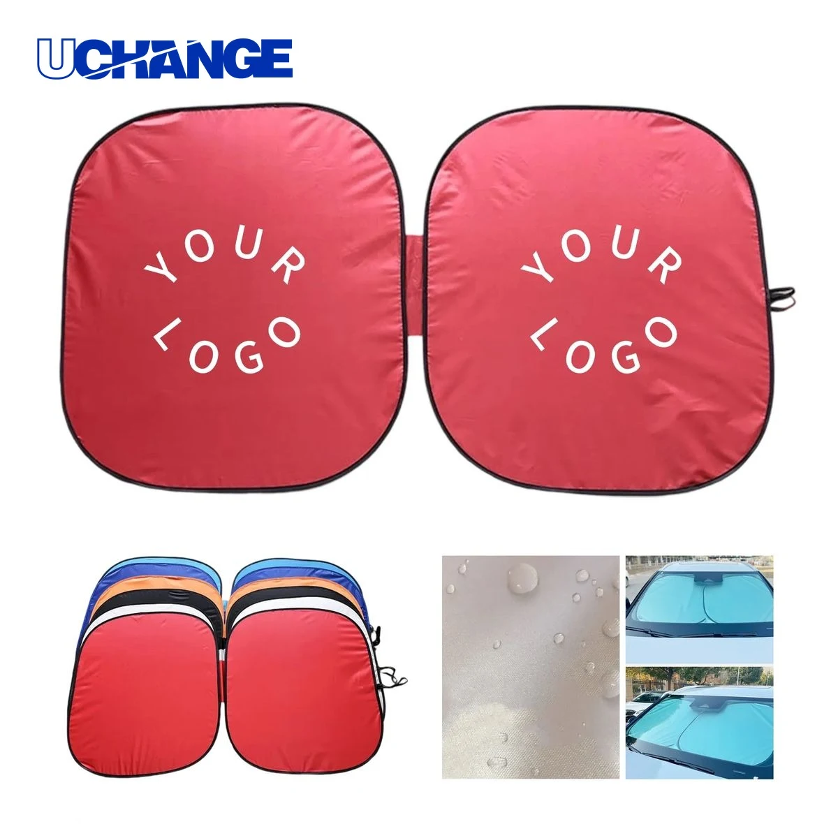 Polyester Car Windshield Sun Shade for Vehicle Use 1