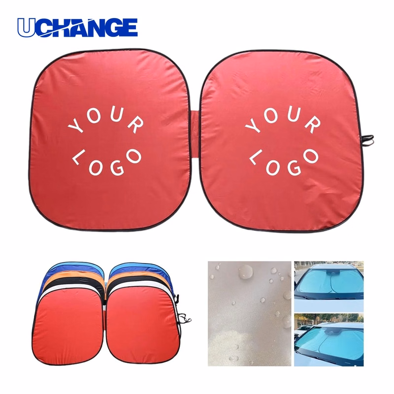 Polyester Car Windshield Sun Shade for Vehicle Use