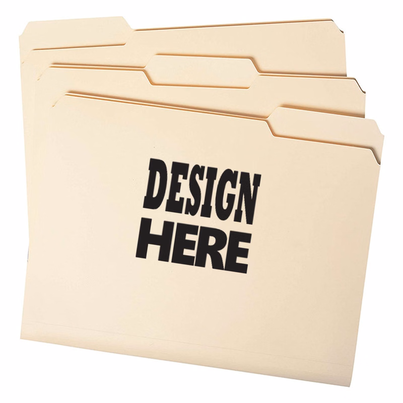 Letter Size Manila File Folder For Office Use