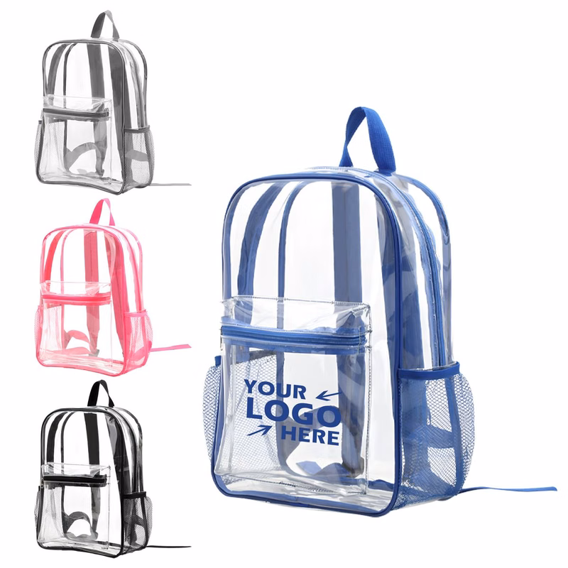 Large Capacity Wear Resistant Waterproof Clear Backpacks