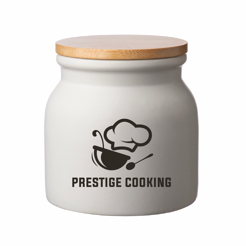16.9 oz Willowstone Ceramic Container (1 Color Imprint)