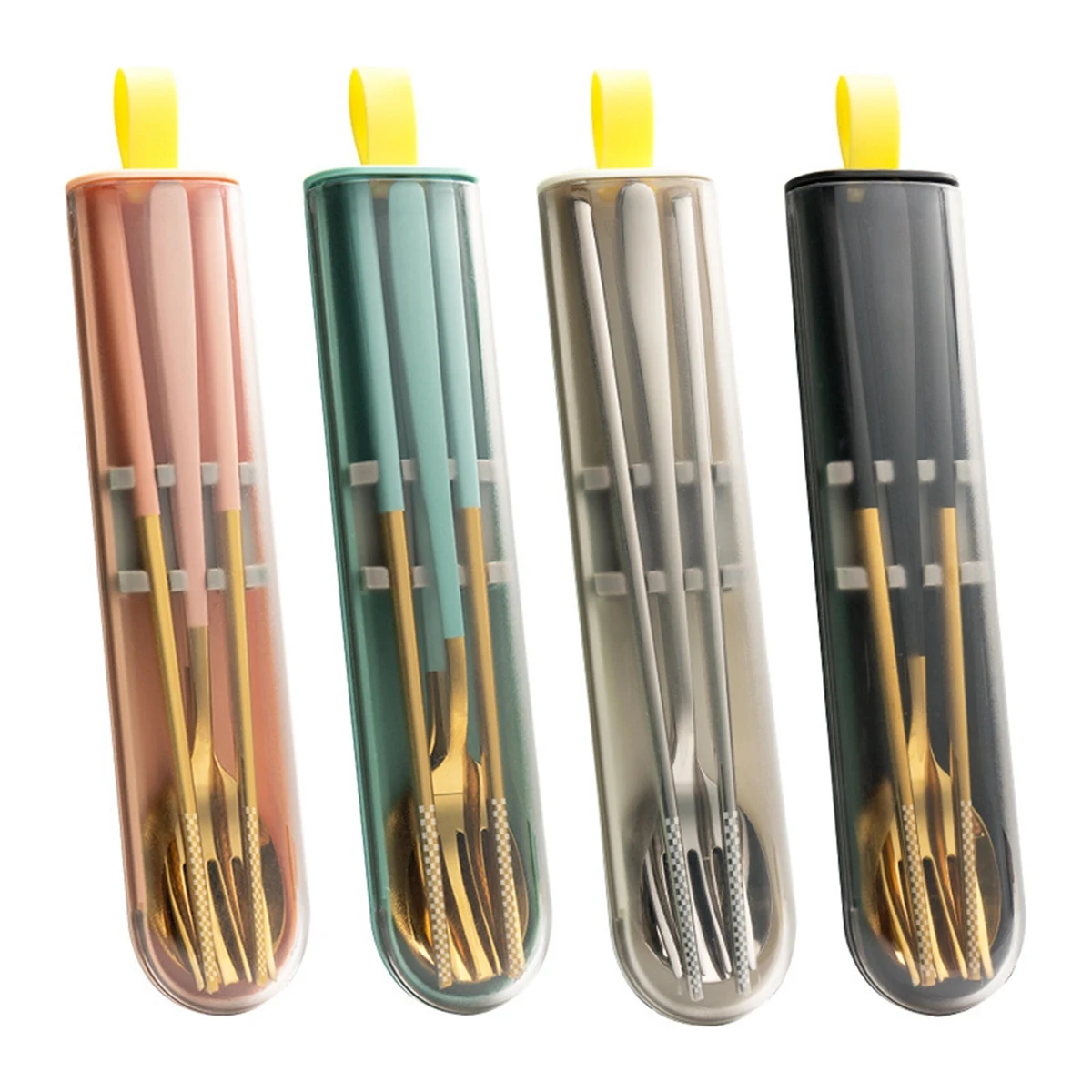 3 Pcs Stainless Steel Cutlery Set with Case 1