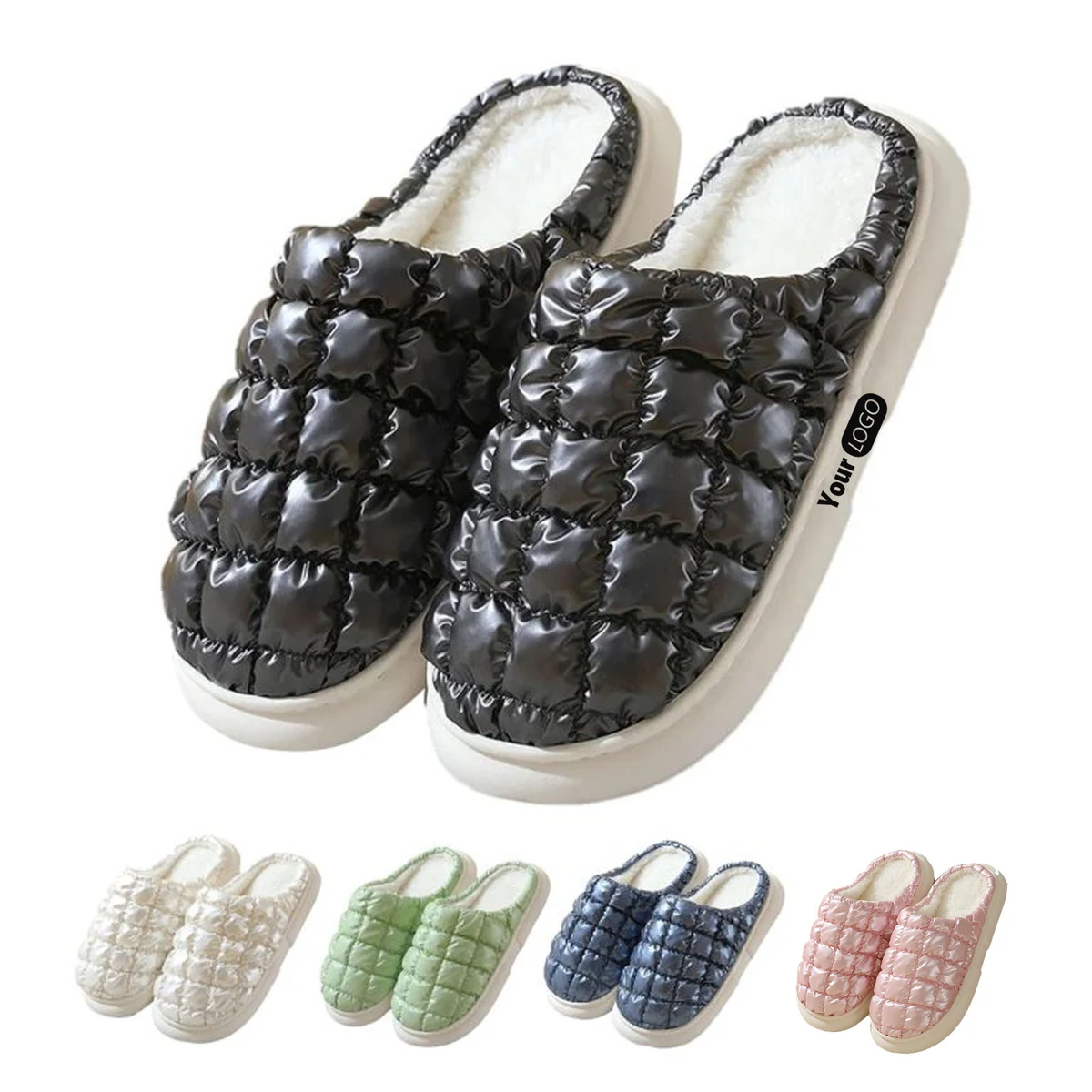 Warm Indoor Cotton Slippers 1