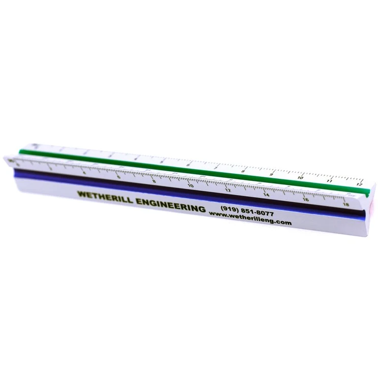 6" Color-Coded Engineer Solid Scale 1