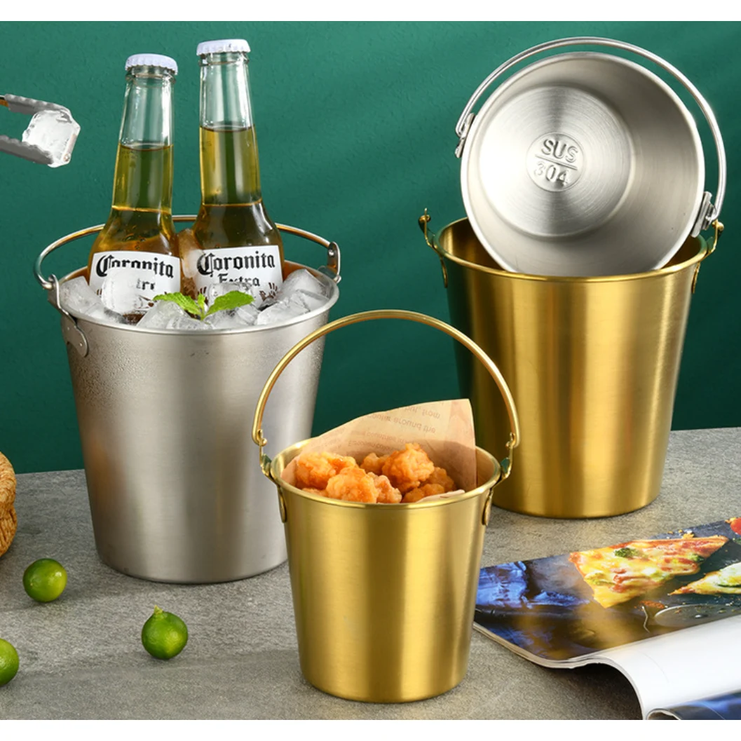 Steel Buckets with Handle 1
