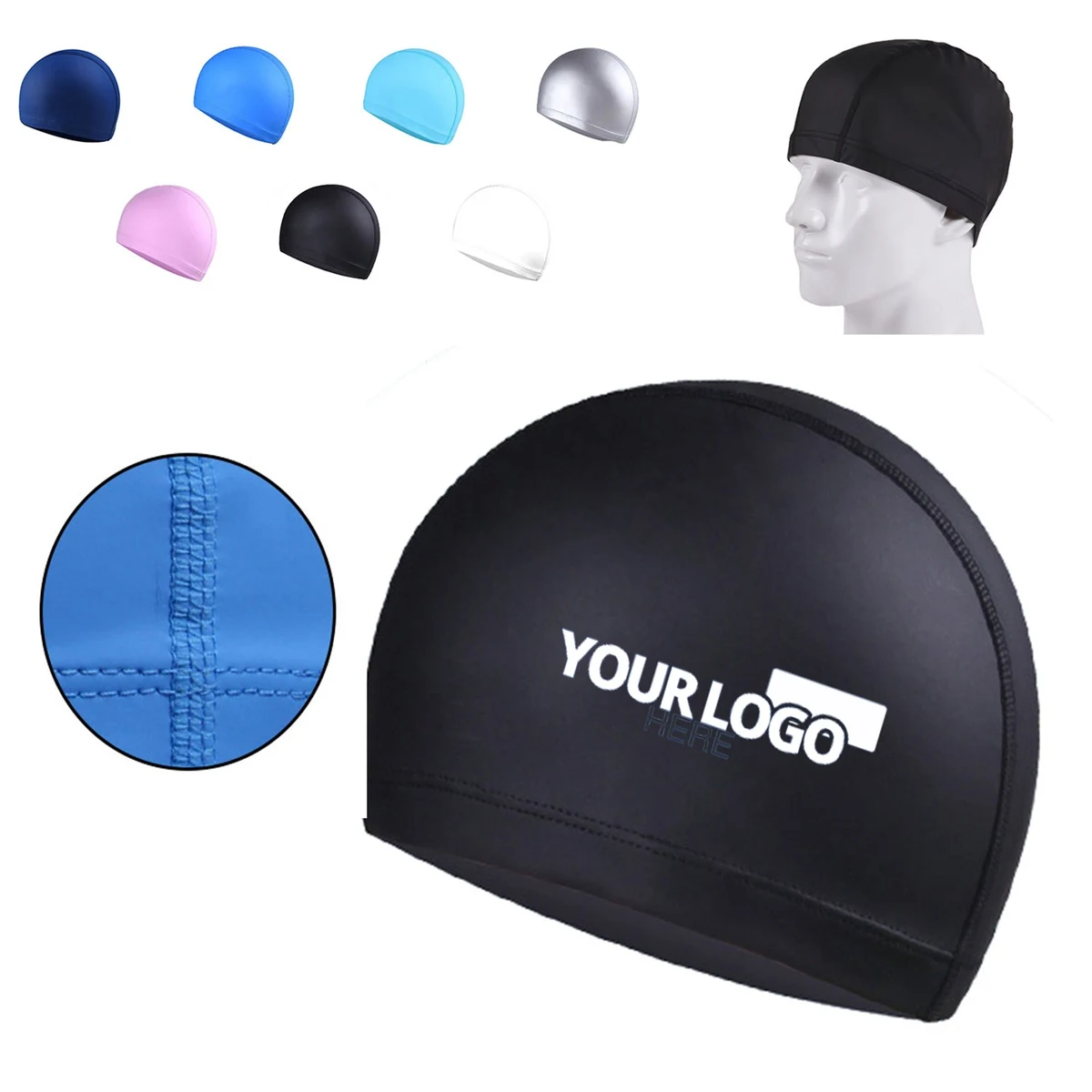 PU Swim Hat 1