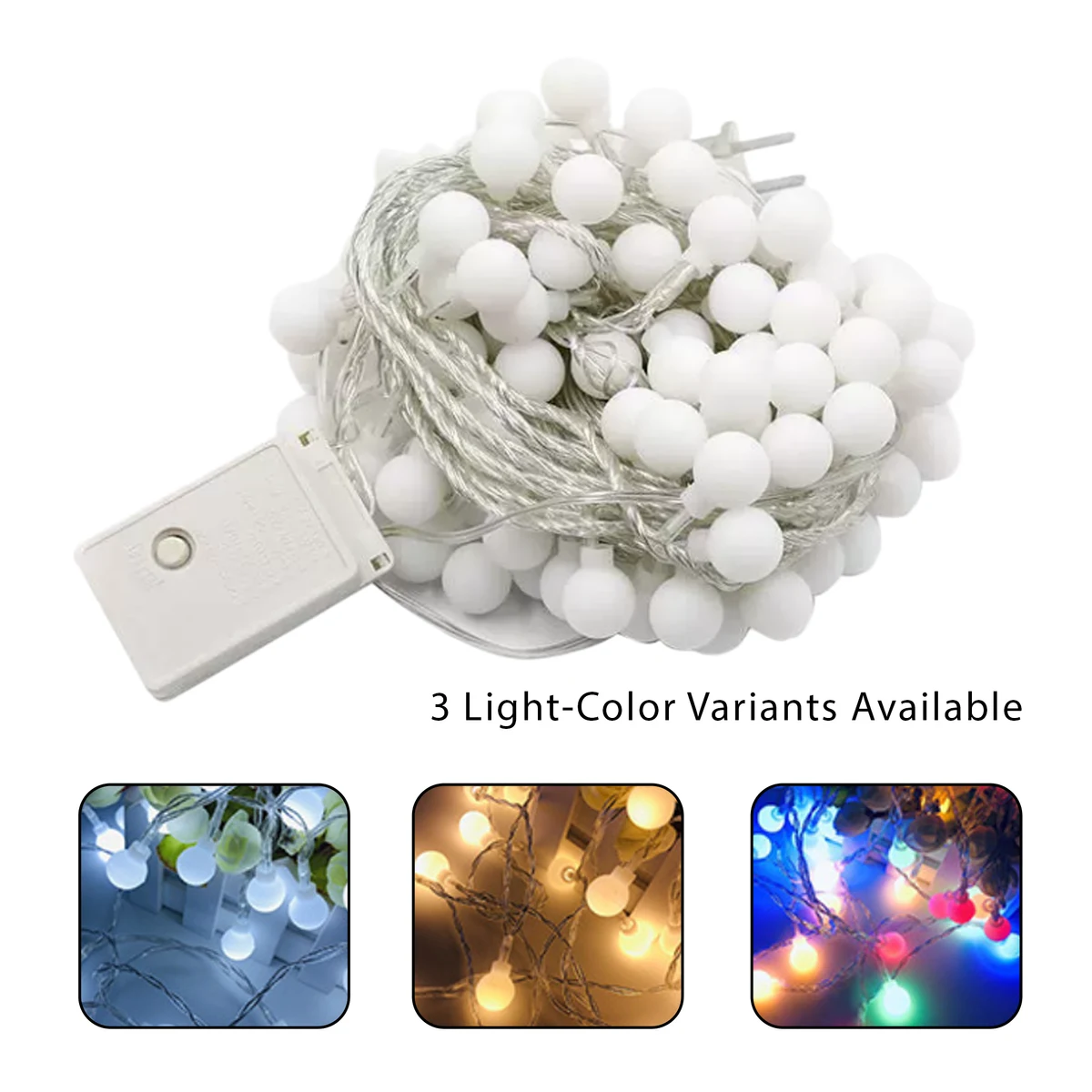 Battery Globe String Lights 1