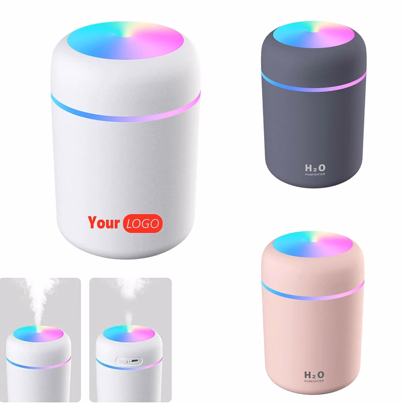 Colorful Cool Mist Mini Desktop Humidifier