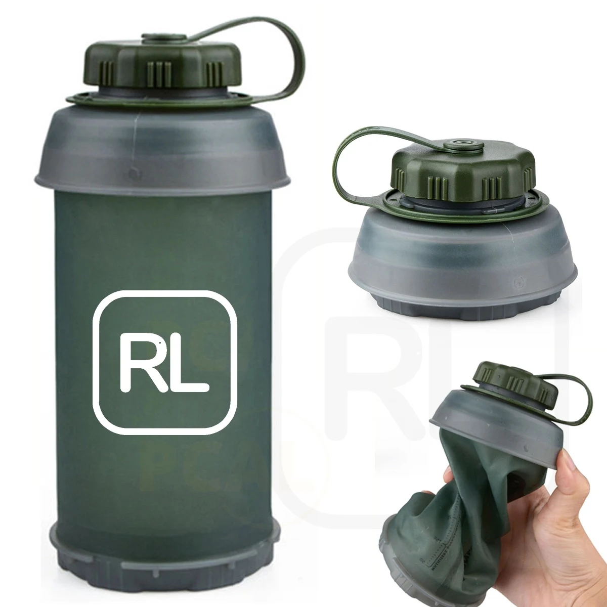 25 Oz Collapsible Silicone Water Bottle 1