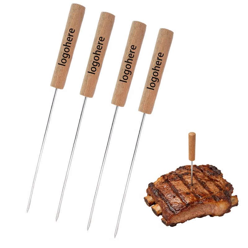 Professional Metal Skewers for Grilling