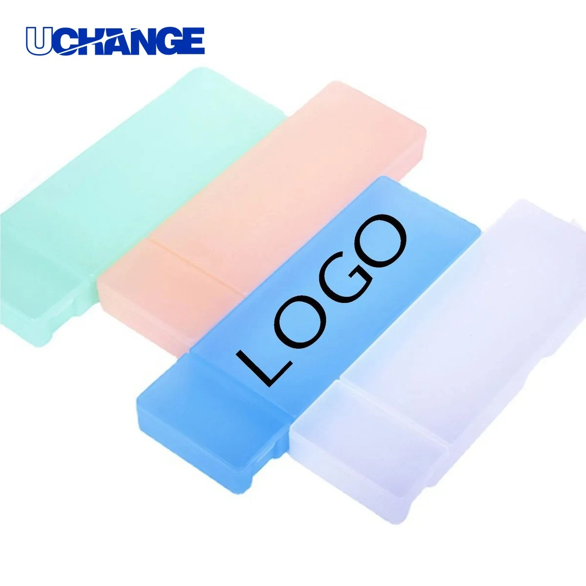 Translucent Pencil Case Storage Organizer 1