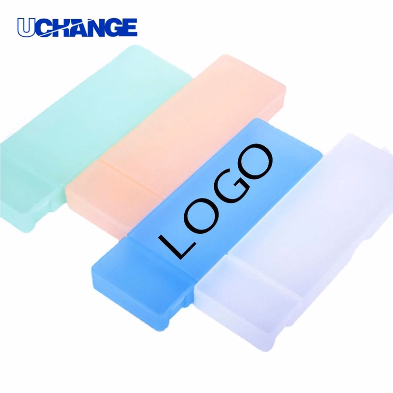 Translucent Pencil Case Storage Organizer