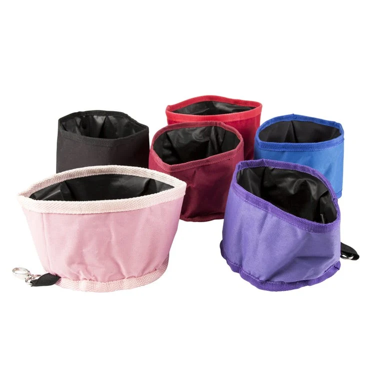 Foldable Pet Bowls - Assorted Colors 45 oz 1