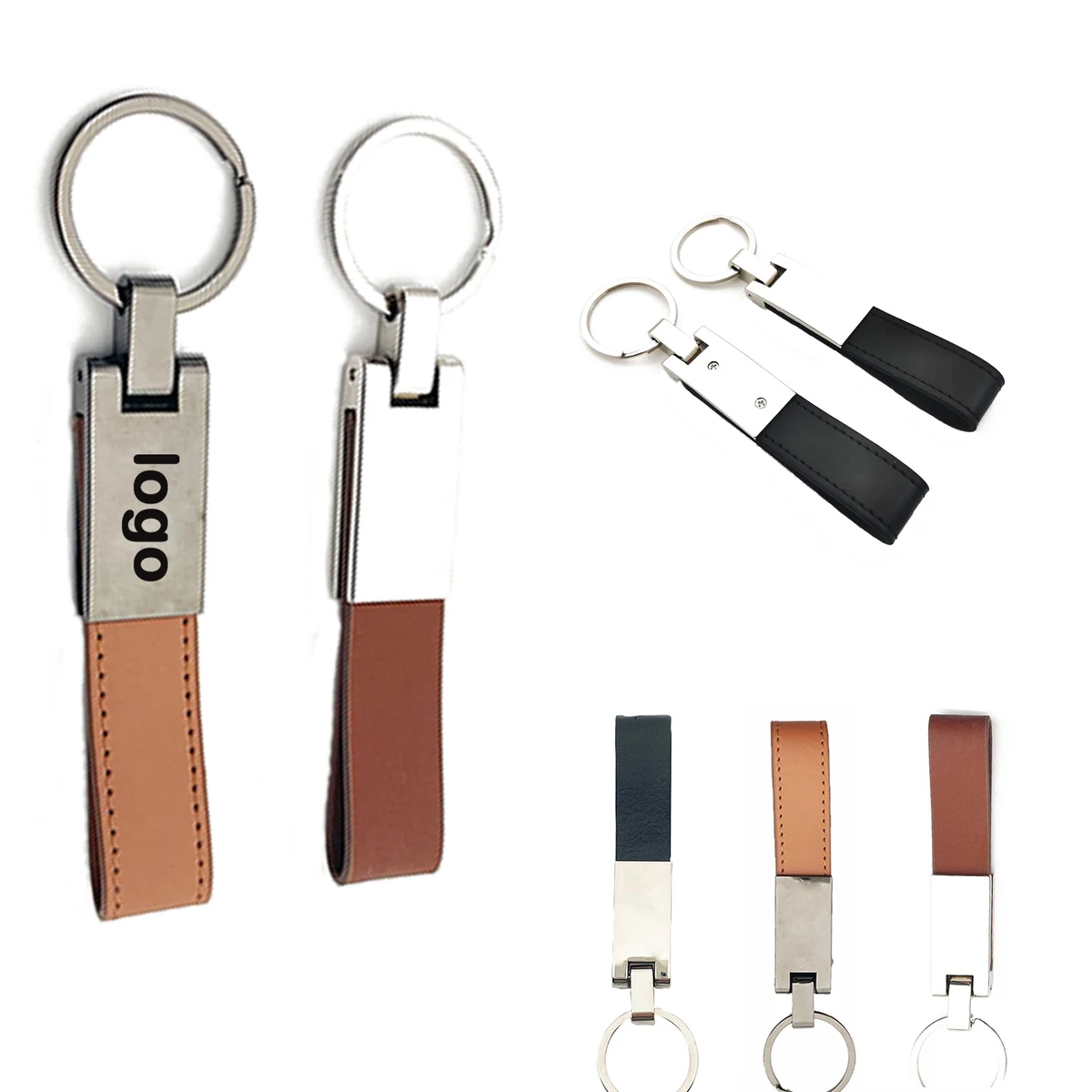 Creative Leather Keychain 1