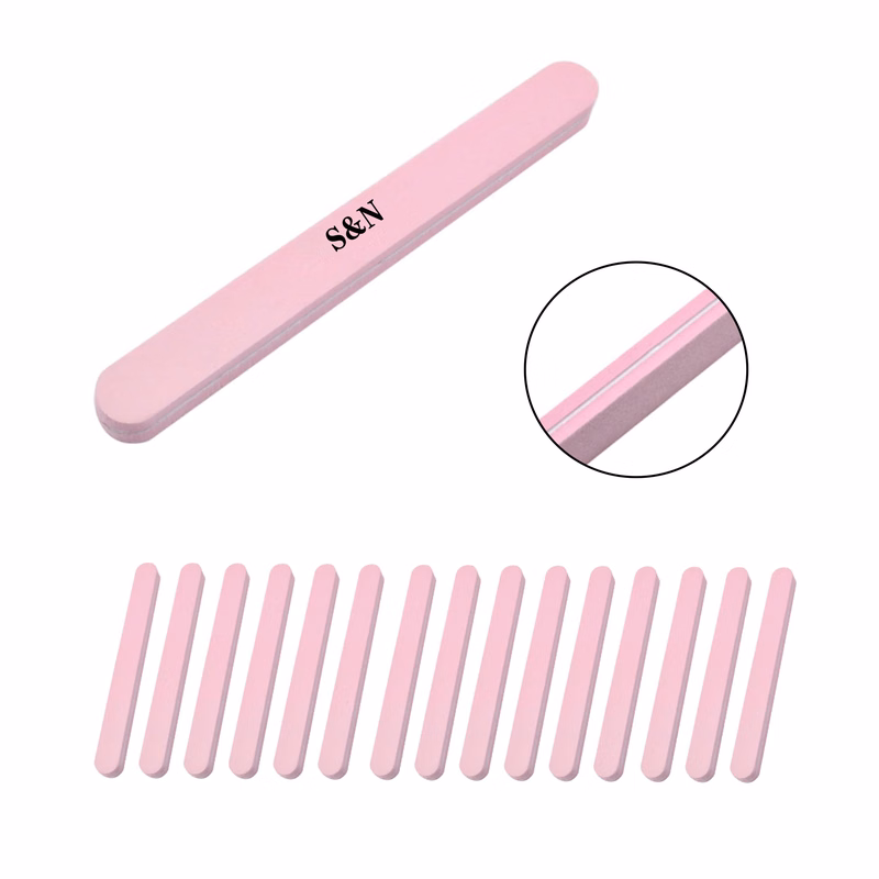 Double Sided Sponge Polishing Strip Nail File
