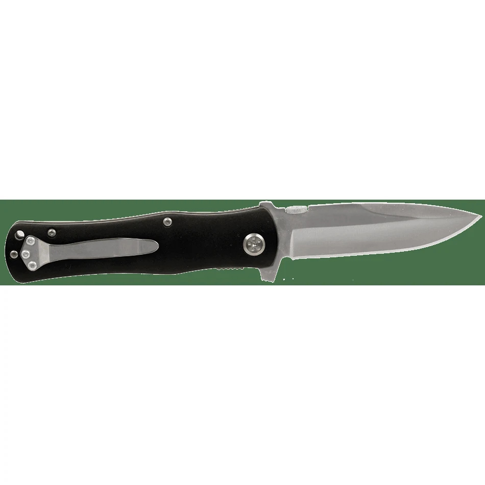 4 1/2" Black Anodized Aluminum Handle Knife 1